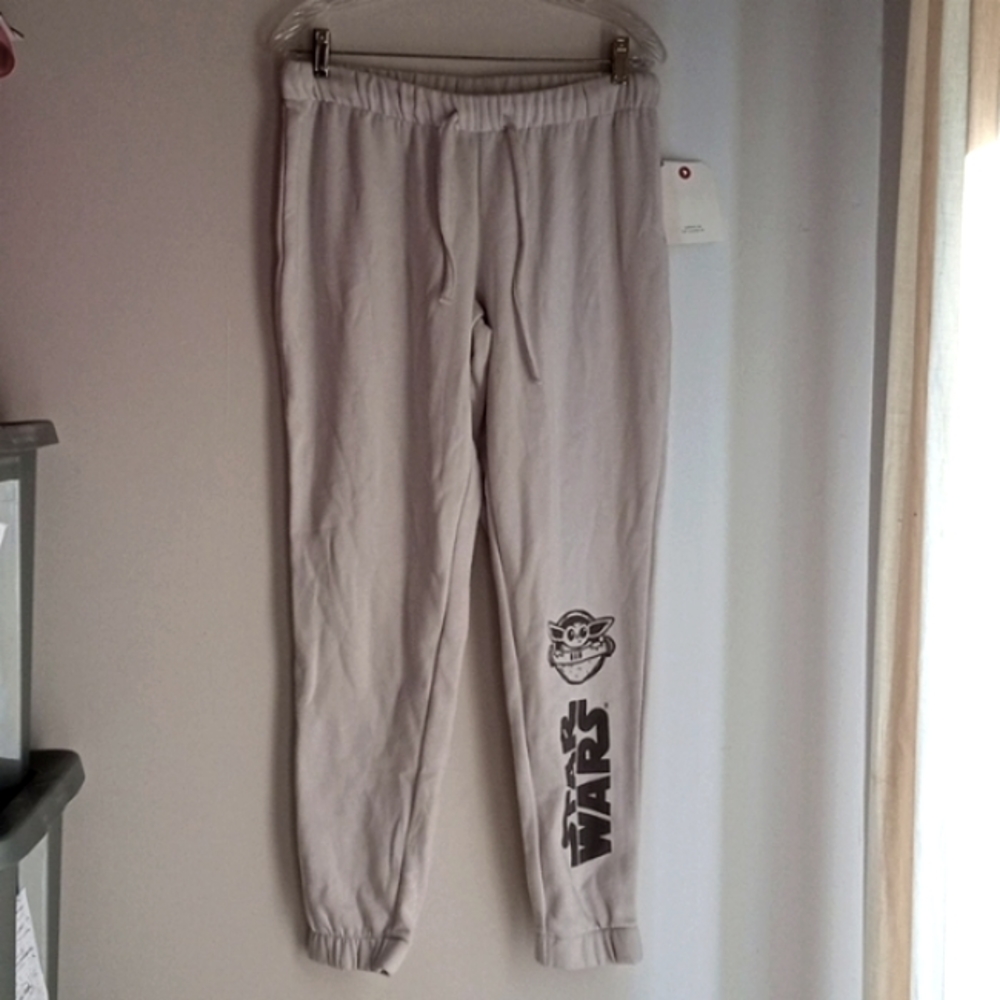 Grogu PJs L Star Wars Slumber by Munki Munki Sleepwear Grey Disney nwt